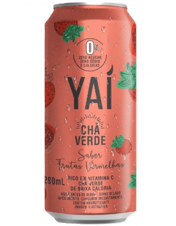 YAI CHA VERDE FRUTAS VERMELHAS  290ML