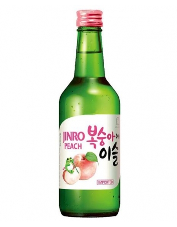 SAQUE SOJU JINRO PÊSSEGO 360ML