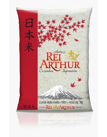 ARROZ REI ARTHUR GRAO CURTO 1KG