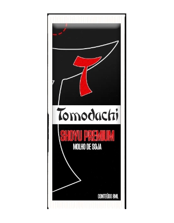 SHOYU PREMIUM SACHÊ (TOMODACHI) - C/250UN DE 8ML