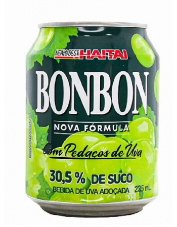 SUCO C/ PEDAÇOS DE UVA VERDE (BONBON) - 235ML