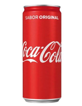 LATA DE REFRIGERANTE (COCA-COLA) - 310ML