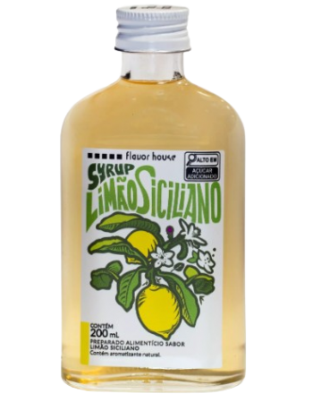 PREPARADO ALIMENTÍCIO SABOR LIMÃO SÍCILIANO (FLAVOR HOUSE) - 200ML