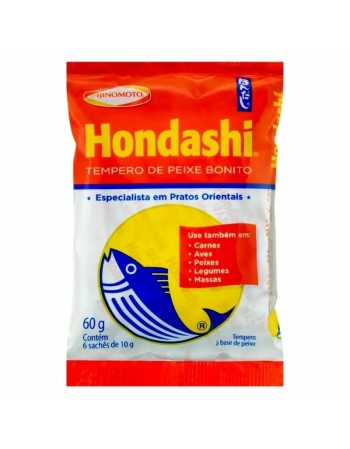 TEMPERO P/ PEIXE HONDASHI 60G