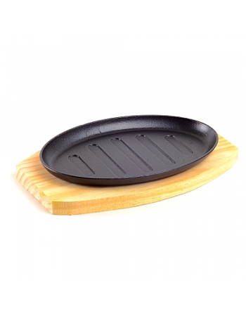 CHAPA PARA TEPPAN FERRO 27 16 5 CM