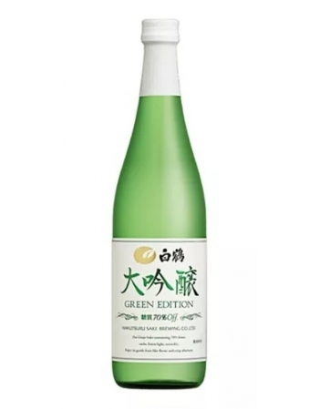 HAKUTSURU SAKE GREEN EDTION 720 ML