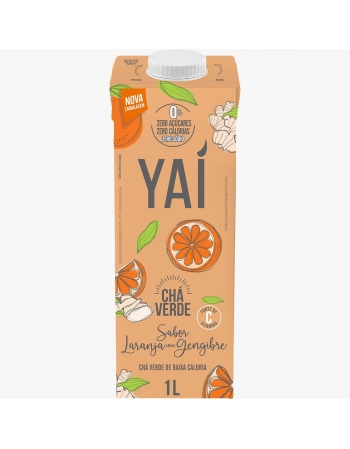 YAI CHA VERDE LARANJA C/ GENGIBRE 1L